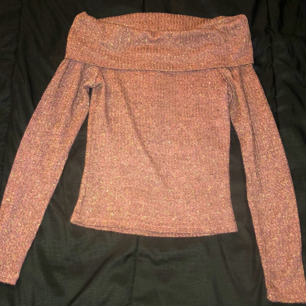 Youth In Revolt Off-The-Shoulder Sweater